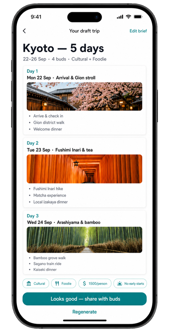 Draft preview